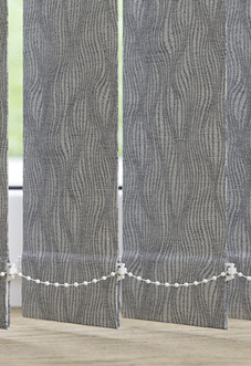 Perla, Grey Veil - Vertical Blind Slats
